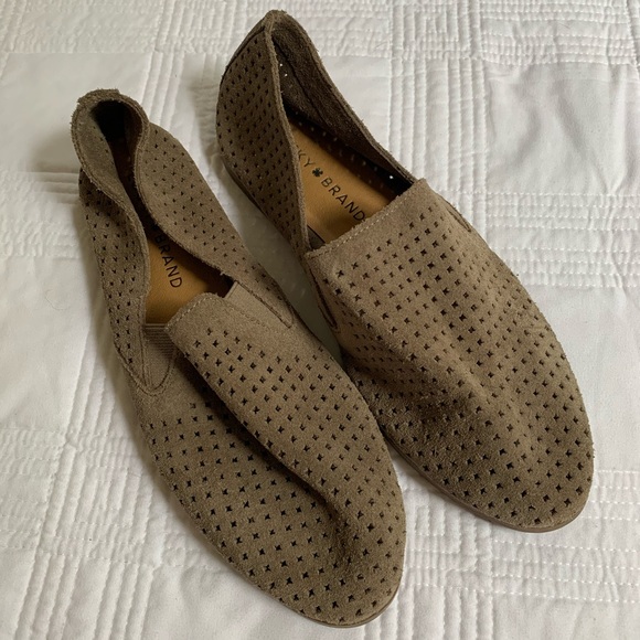 lucky brand slip ons